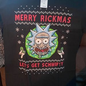 Merry Rickmas tee